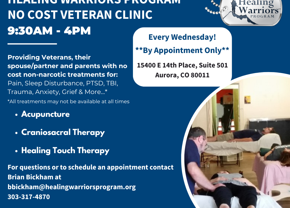  Healing Warriors Program Opens New Satellite Clinic in Arapahoe County 
