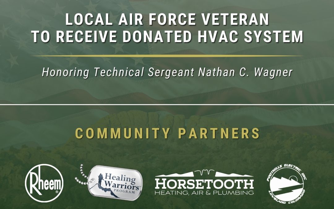 Local Air Force Veteran to Receive Donated HVAC Syatem Through Multi-organization Community Partnership